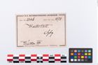 Etikett zu Eisenlappenbeil (NHMW-PRAE-002346)
